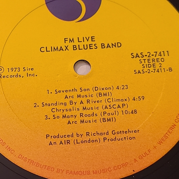 Climax Blues Band FM/Live VGUC - Picture 8 of 12